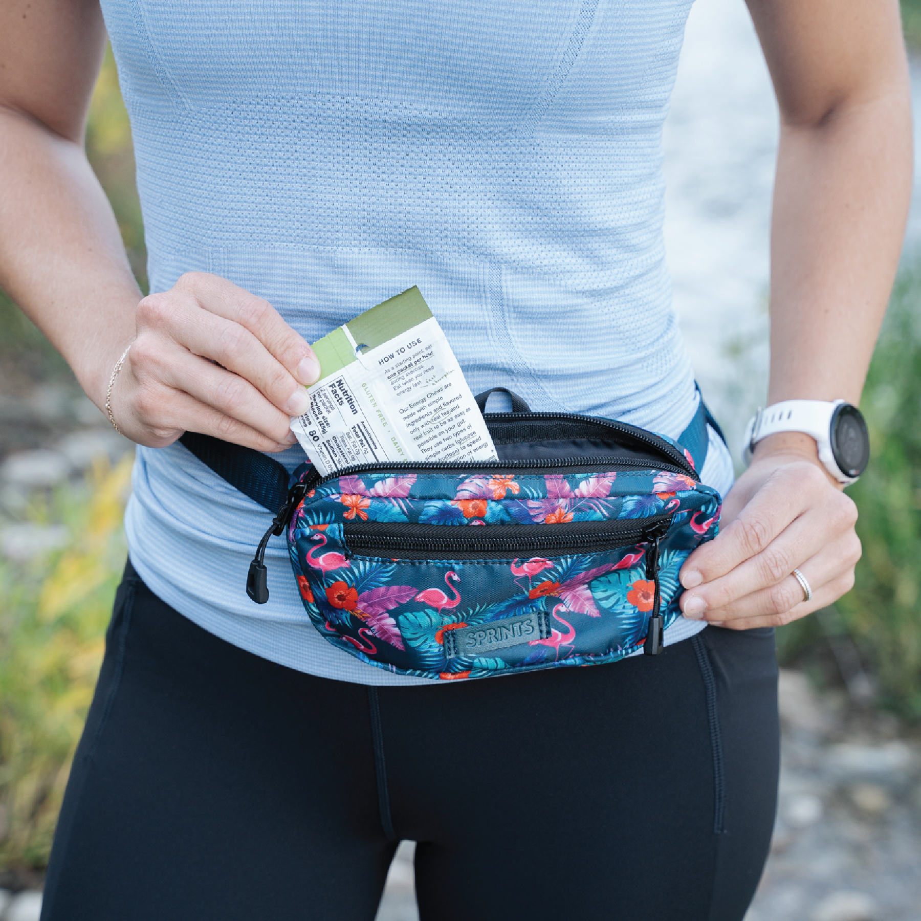 Wearing sling bag as fanny pack